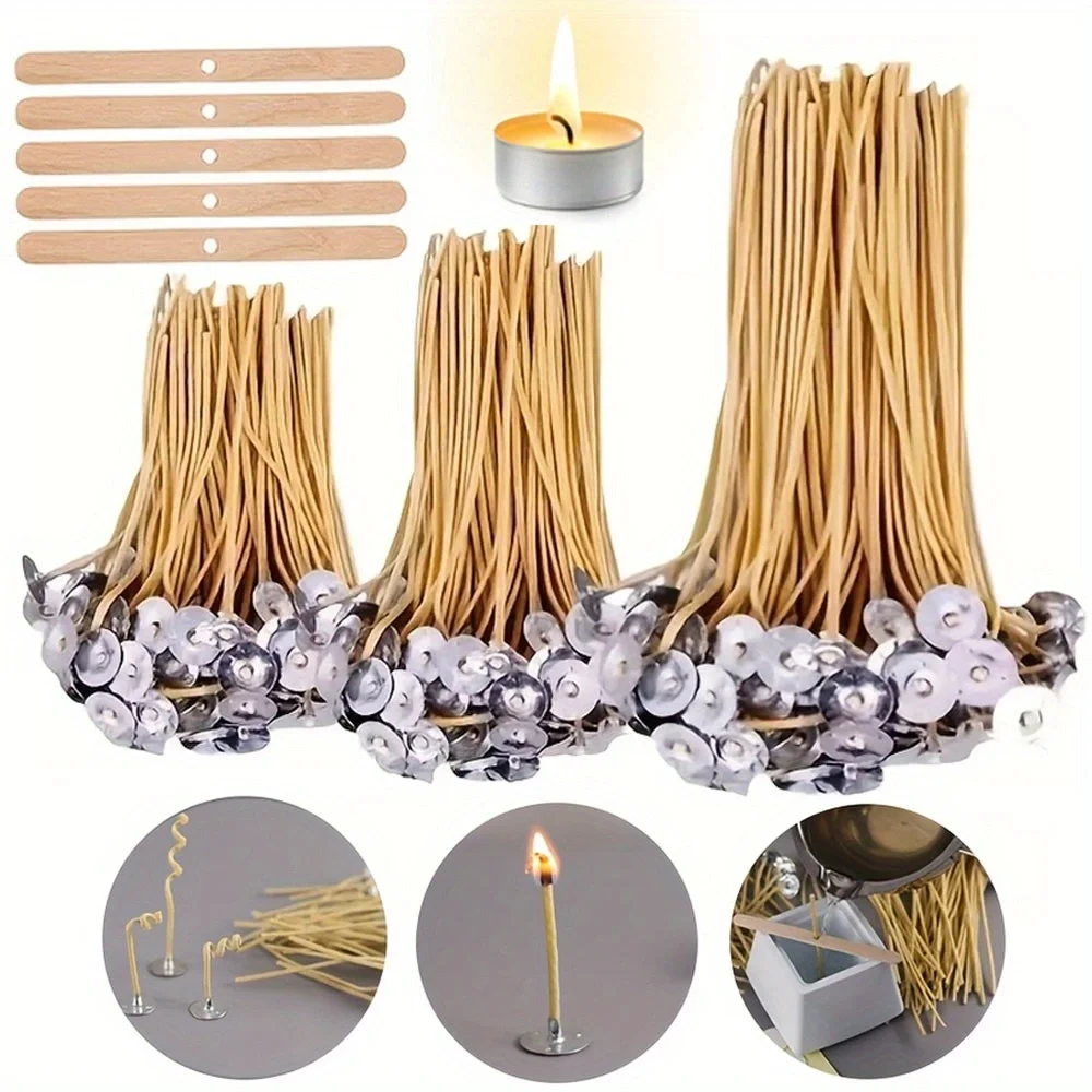 Candle Wicks 50 PCS 8 Inch Hem - Beeswax Wrap Reusable review and price