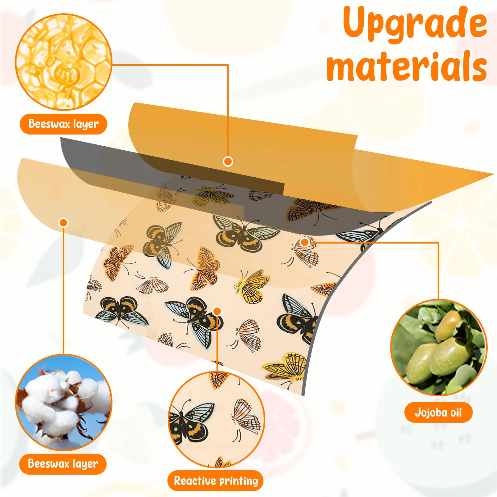 11 Pcs Beeswax Food Wrap Set R - Beeswax Wrap Reusable review and price