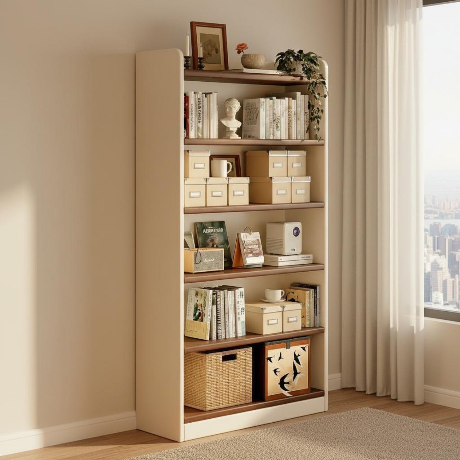 Multi-Tier Book Organizer Larg - Sustainable Living Is review and price